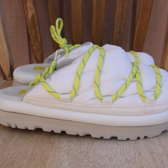 UGG SPACESLIDER TECH SLIDE PLATFORM SLIPPER SHOES, WOMEN US 8/ 8.5 - Picture 5 of 16